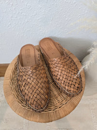 Woven Slip On Mules (10)