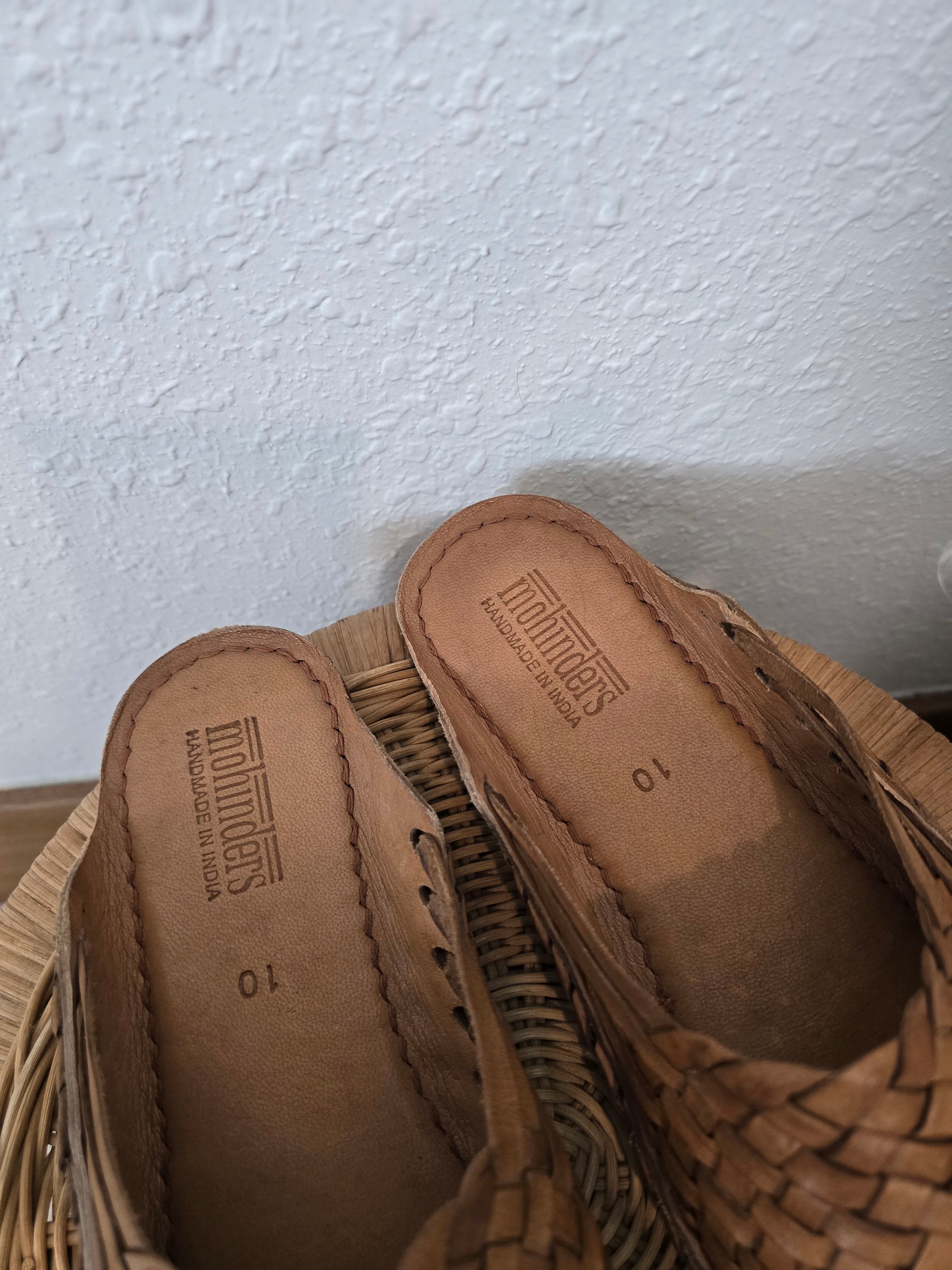 Woven Slip On Mules (10)