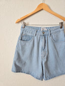 Princess Polly Light Wash Shorts (4)