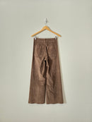 Brown Corduroy Wide Leg Pant (S)