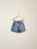 Zara High Rise Relaxed Shorts (2)