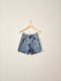 Zara High Rise Relaxed Shorts (2)