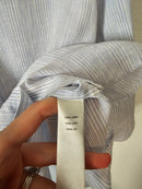 Striped 100% Linen Button Up (XL)