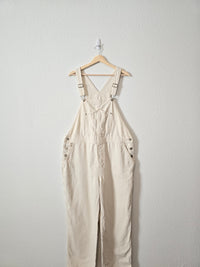 Cream Straight Leg Overalls (18)