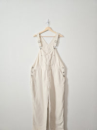 Cream Straight Leg Overalls (18)