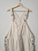 Cream Straight Leg Overalls (18)