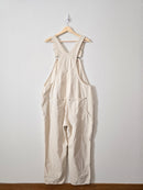 Cream Straight Leg Overalls (18)