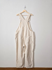 Cream Straight Leg Overalls (18)