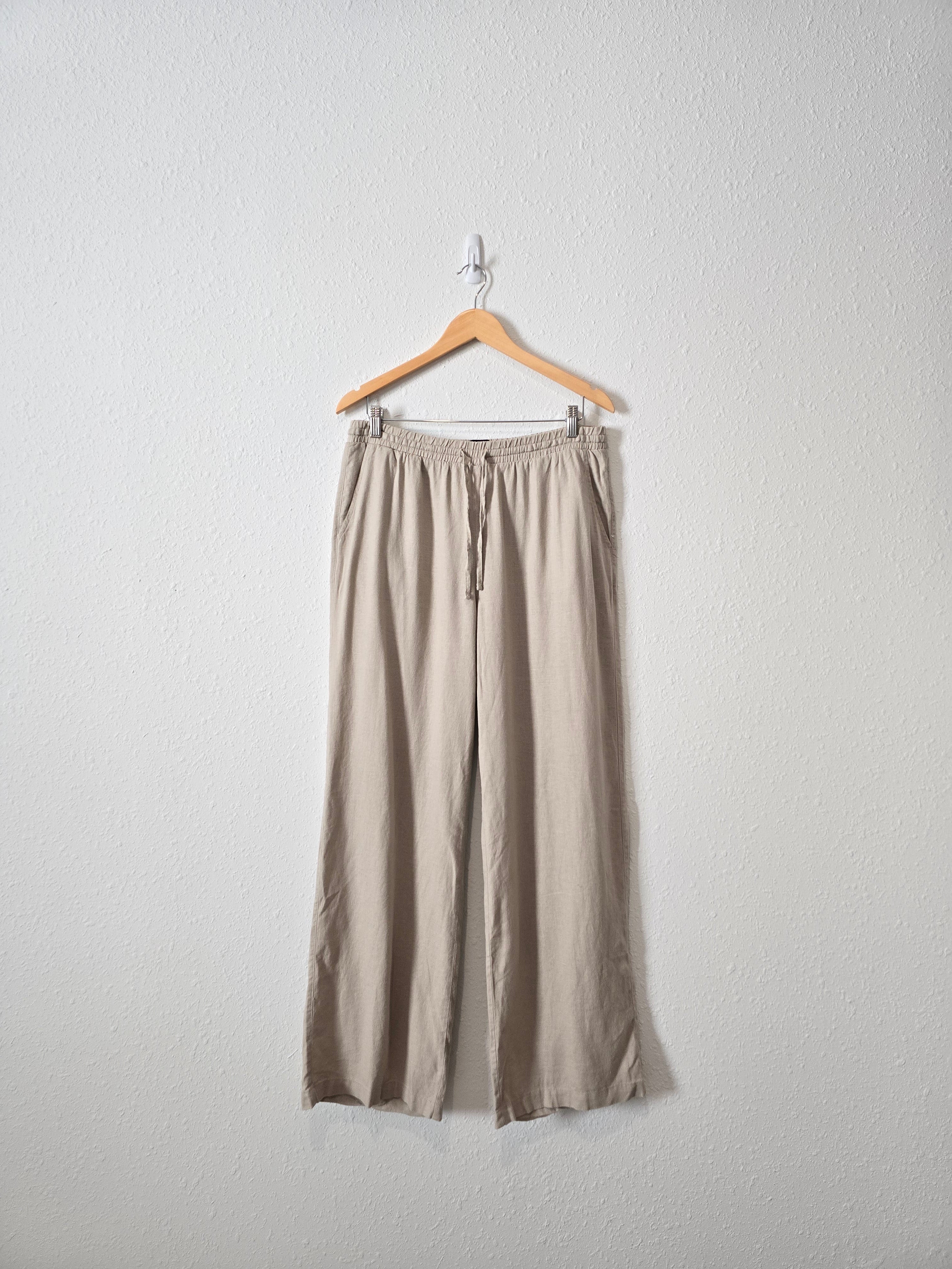 Gap Linen Wide Leg Pants (M)