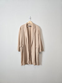 Zara Lightweight Overcoat (M)