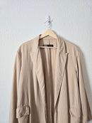 Zara Lightweight Overcoat (M)