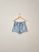 Levi's Ribcage Denim Shorts (26)