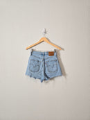 Levi's Ribcage Denim Shorts (26)