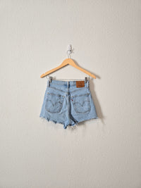 Levi's Ribcage Denim Shorts (26)