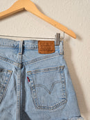 Levi's Ribcage Denim Shorts (26)