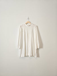 Free People White Linen Tunic (M)