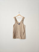 Neutral Cord Overall Dress (M)