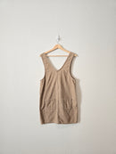 Neutral Cord Overall Dress (M)