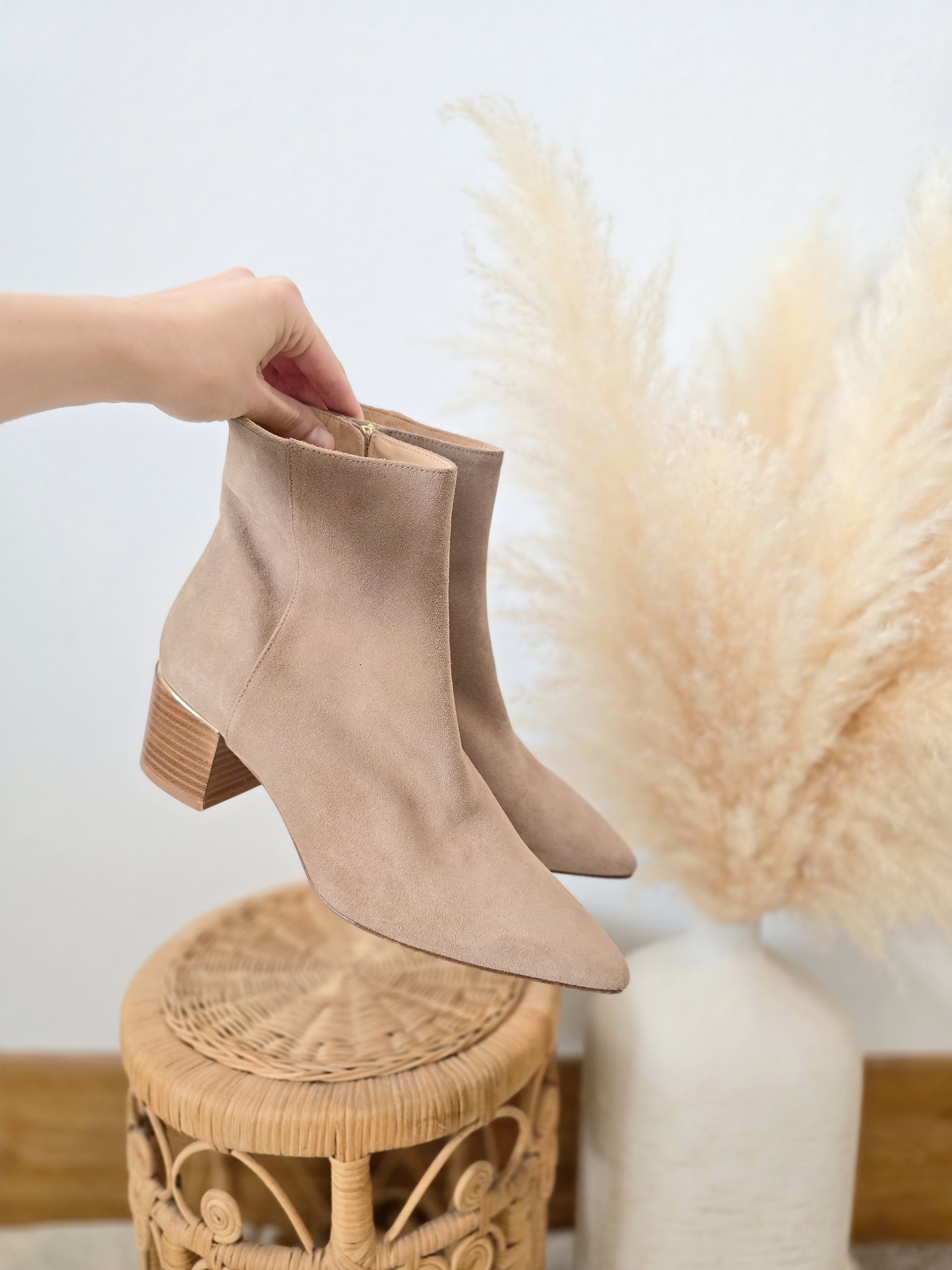 Thursday Luna Suede Booties (10)