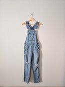 Gap Slouchy Denim Overalls (XS)