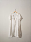 Eileen Fisher White Linen Dress (1X)