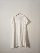 Eileen Fisher White Linen Dress (1X)