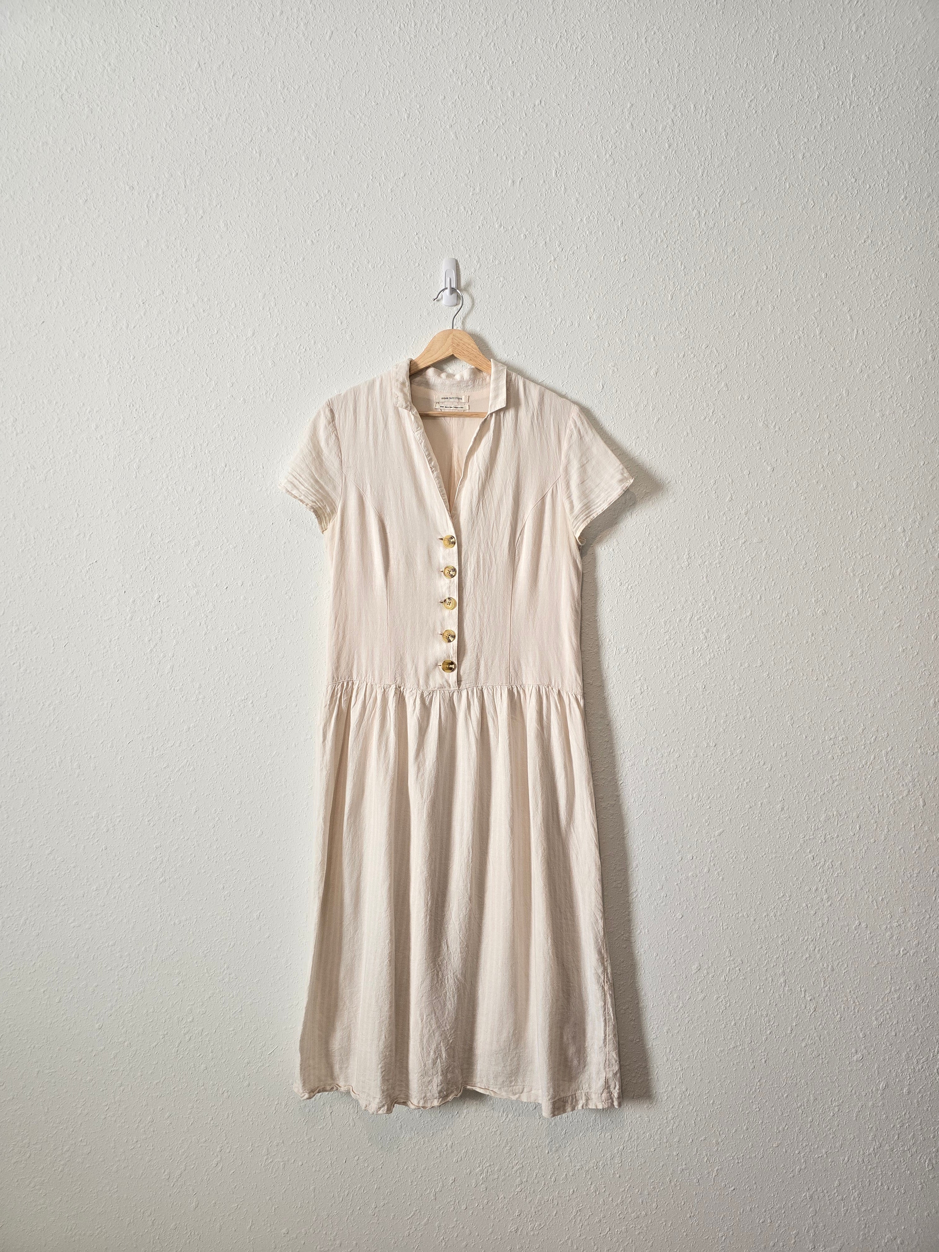 Urban Outfitters Linen Midi Dress (M)