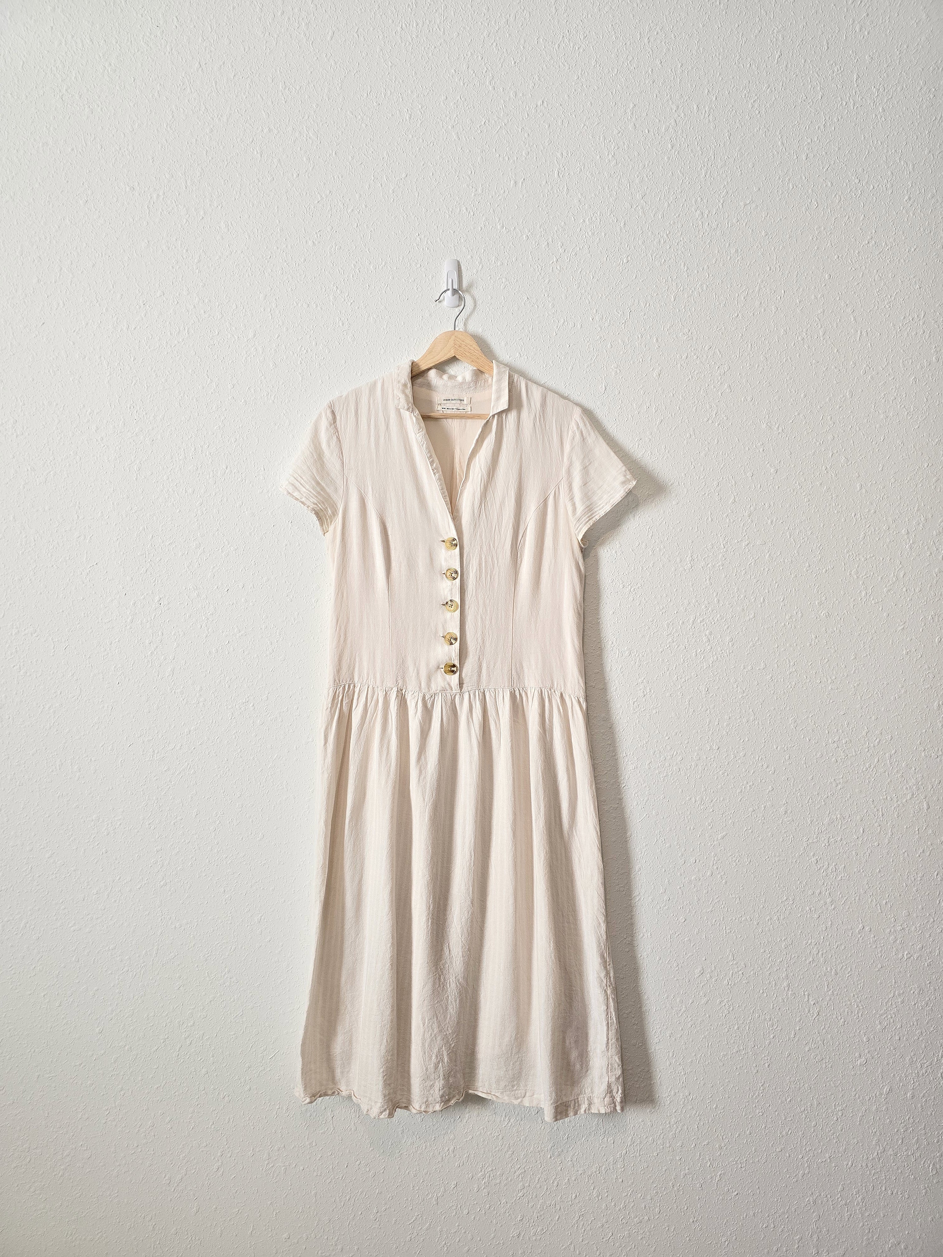 Urban Outfitters Linen Midi Dress (M)