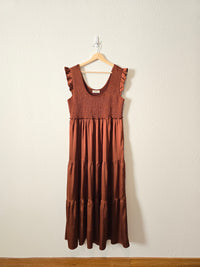 Natural Life Rust Maxi Dress (L)