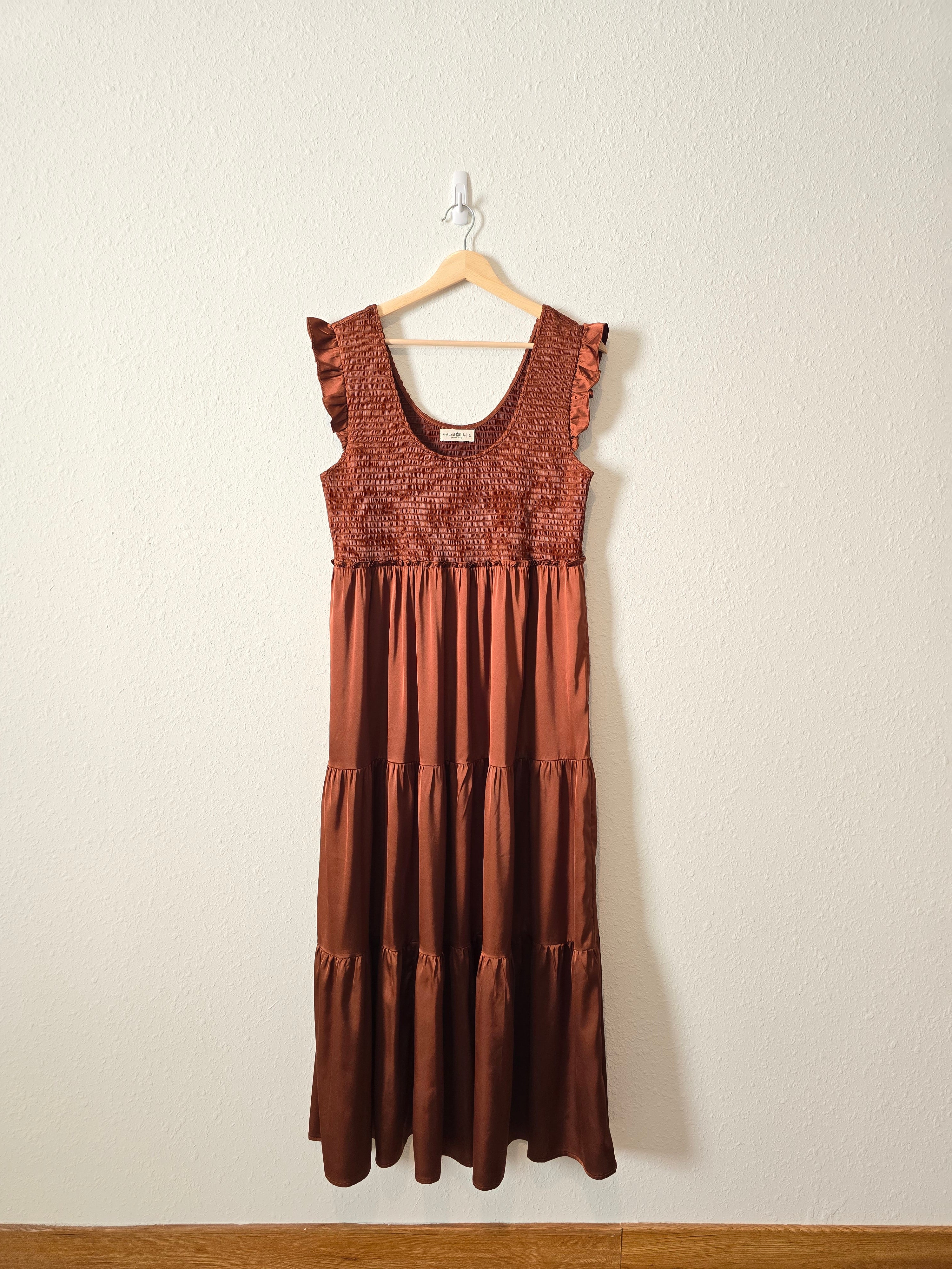 Natural Life Rust Maxi Dress (L)