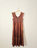 Natural Life Rust Maxi Dress (L)