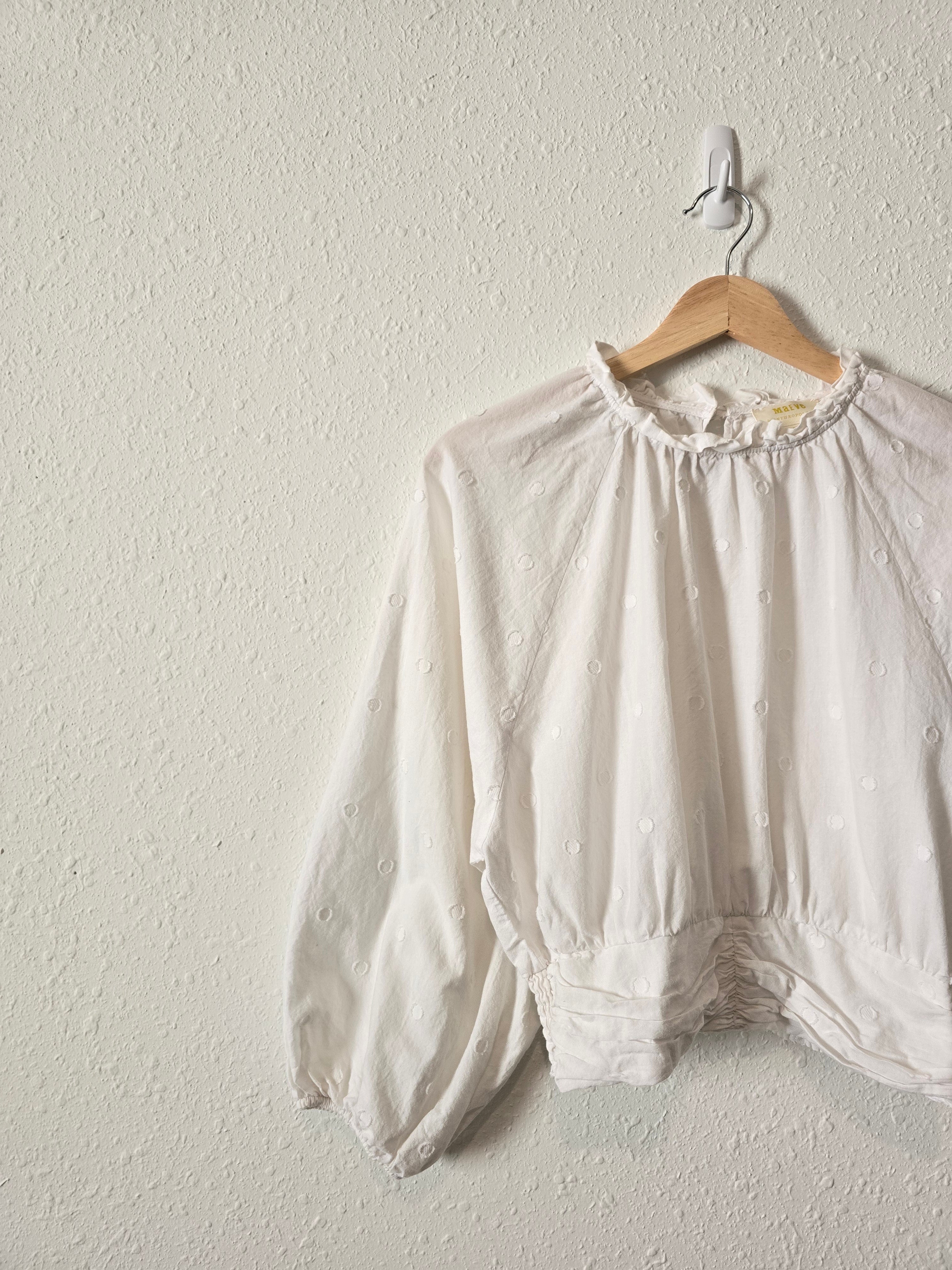 Anthropologie Puff Sleeve Top (6)