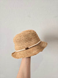 Raffia Straw Bucket Hat