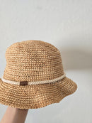 Raffia Straw Bucket Hat