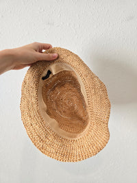 Raffia Straw Bucket Hat