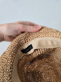 Raffia Straw Bucket Hat