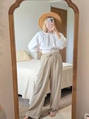 Gap Linen Wide Leg Pants (M)