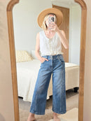 High Rise Wide Leg Jeans (11/30)