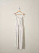 Abercrombie Linen Striped Jumpsuit (XS)