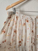 Colorful Floral Maxi Skirt (XL)