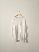 Free People White Tiered Tunic (XS/S)