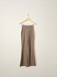 Urban Outfitters Checkered Flare Pants (XS)