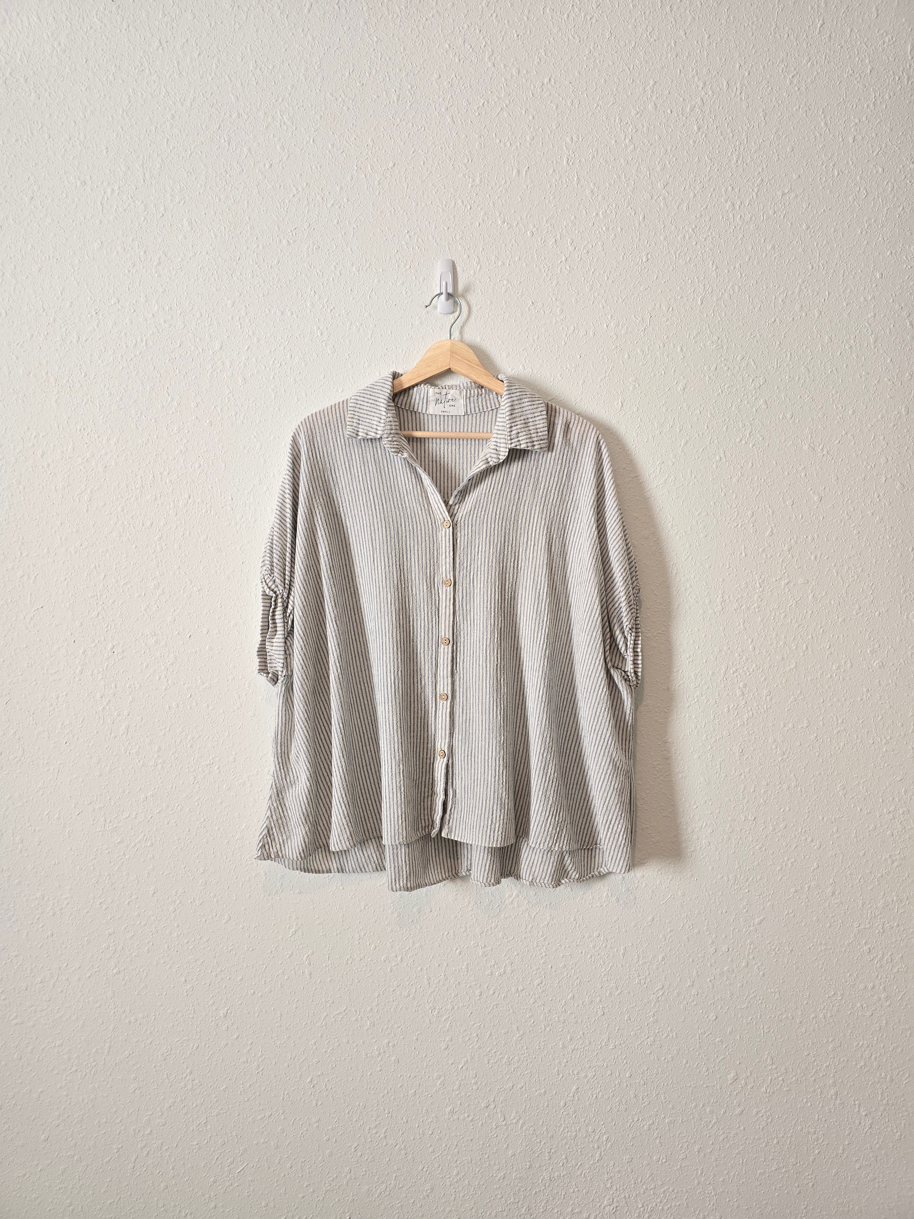 The Native One Oversized Button Up (S)