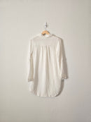 YFB White Beachy Gauze Tunic (XS)