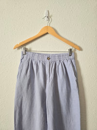 Madewell Linen Straight Pants (XS)