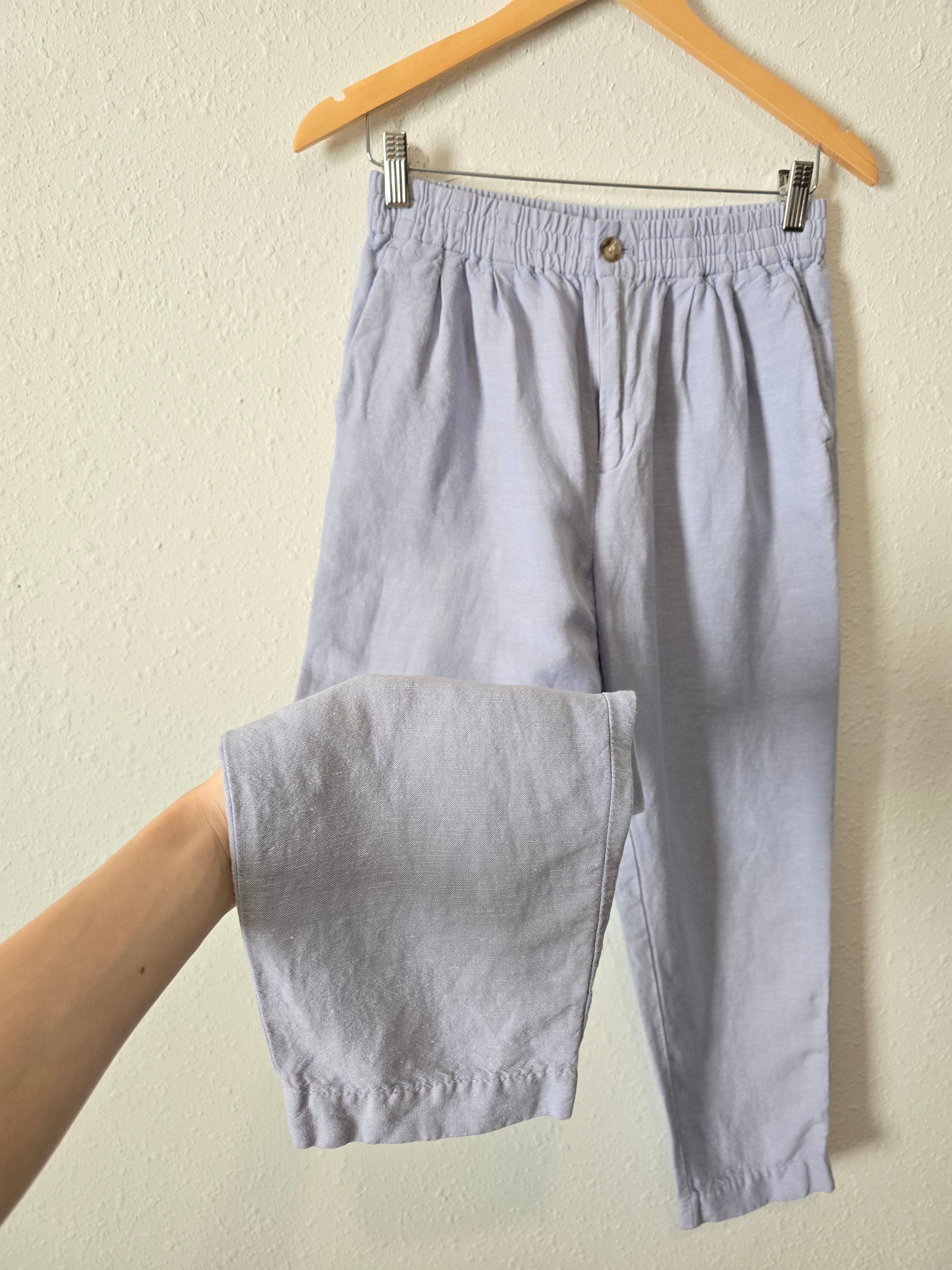 Madewell Linen Straight Pants (XS)