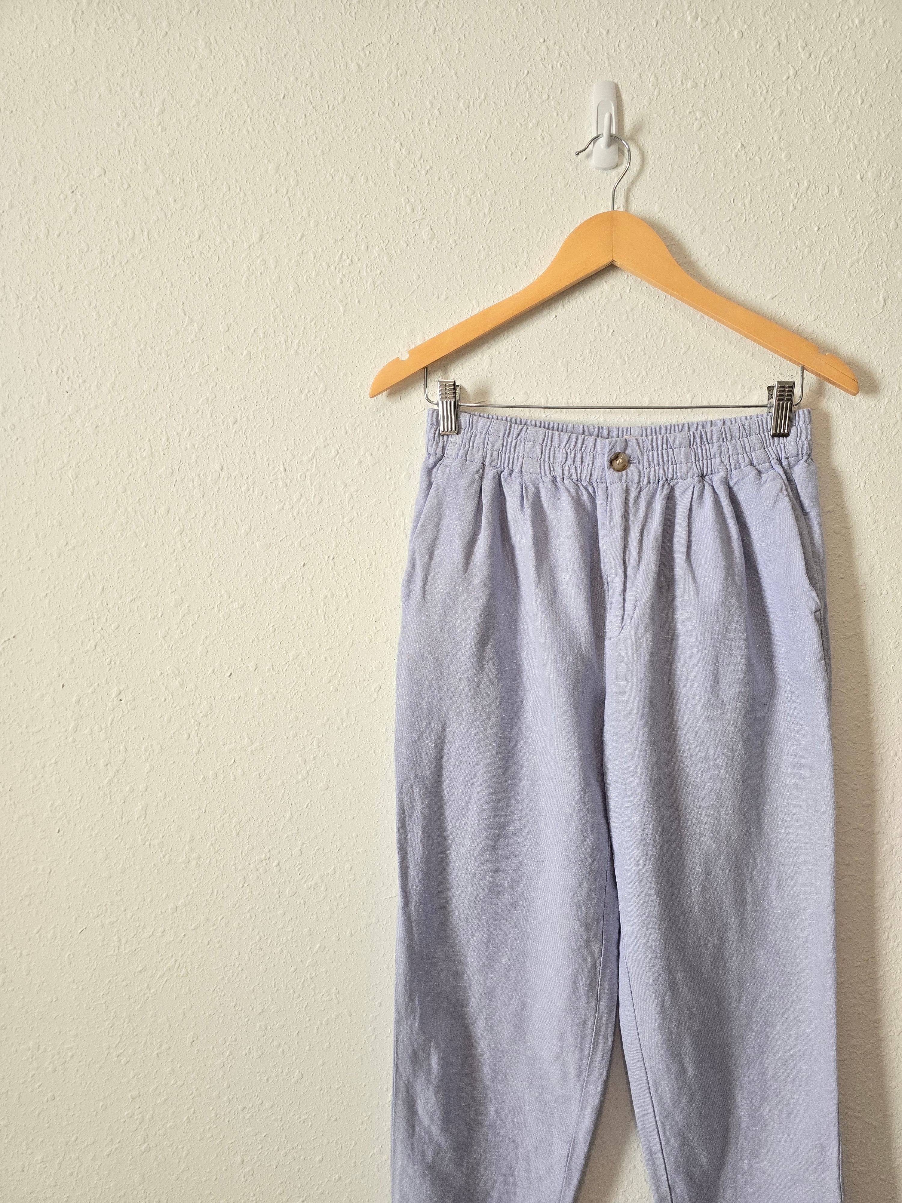 Madewell Linen Straight Pants (XS)