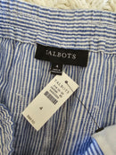 NEW Blue Striped Linen Pants (4)