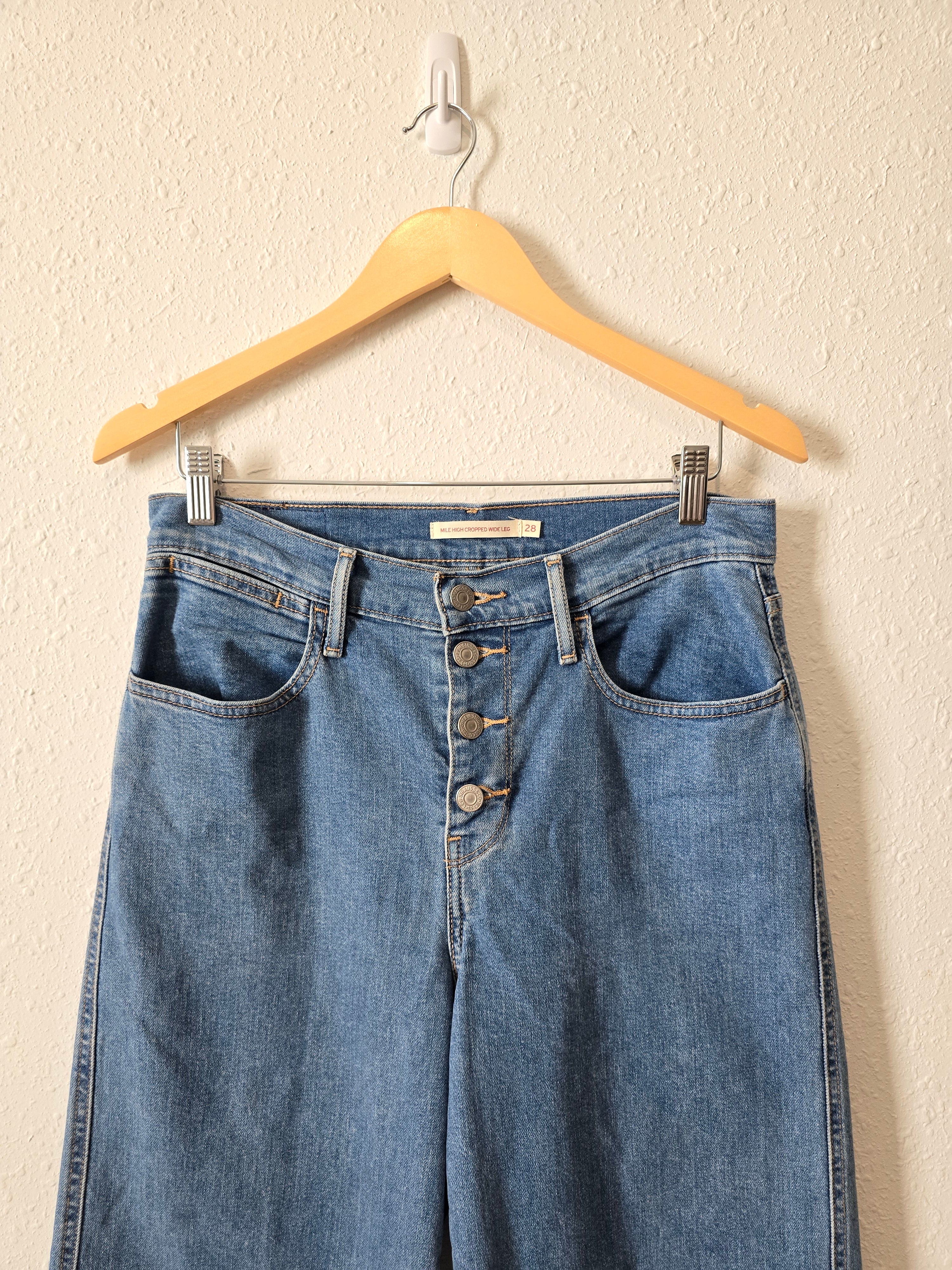 Levi's Mile High Wide Leg Jeans (28)