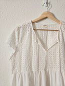 Boho Textured Babydoll Top (L/XL)